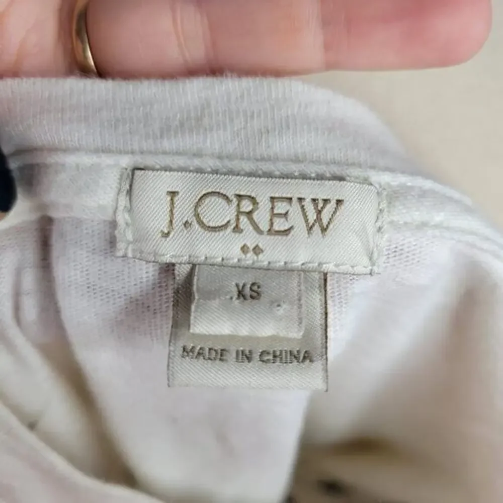 J. Crew Factory Damen Embroidered Shirt - Size XS‎